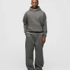 Drop Shoulder Hoodie - Charcoal