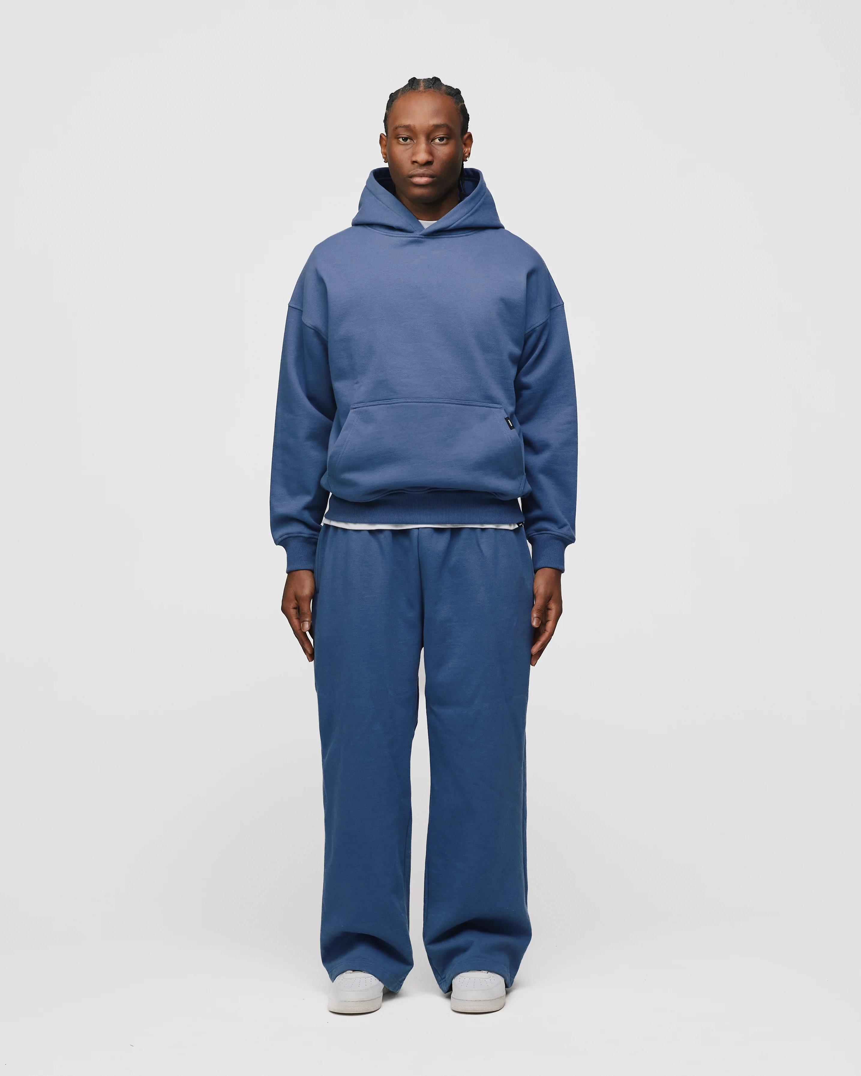 Drop Shoulder Hoodie - Dusk