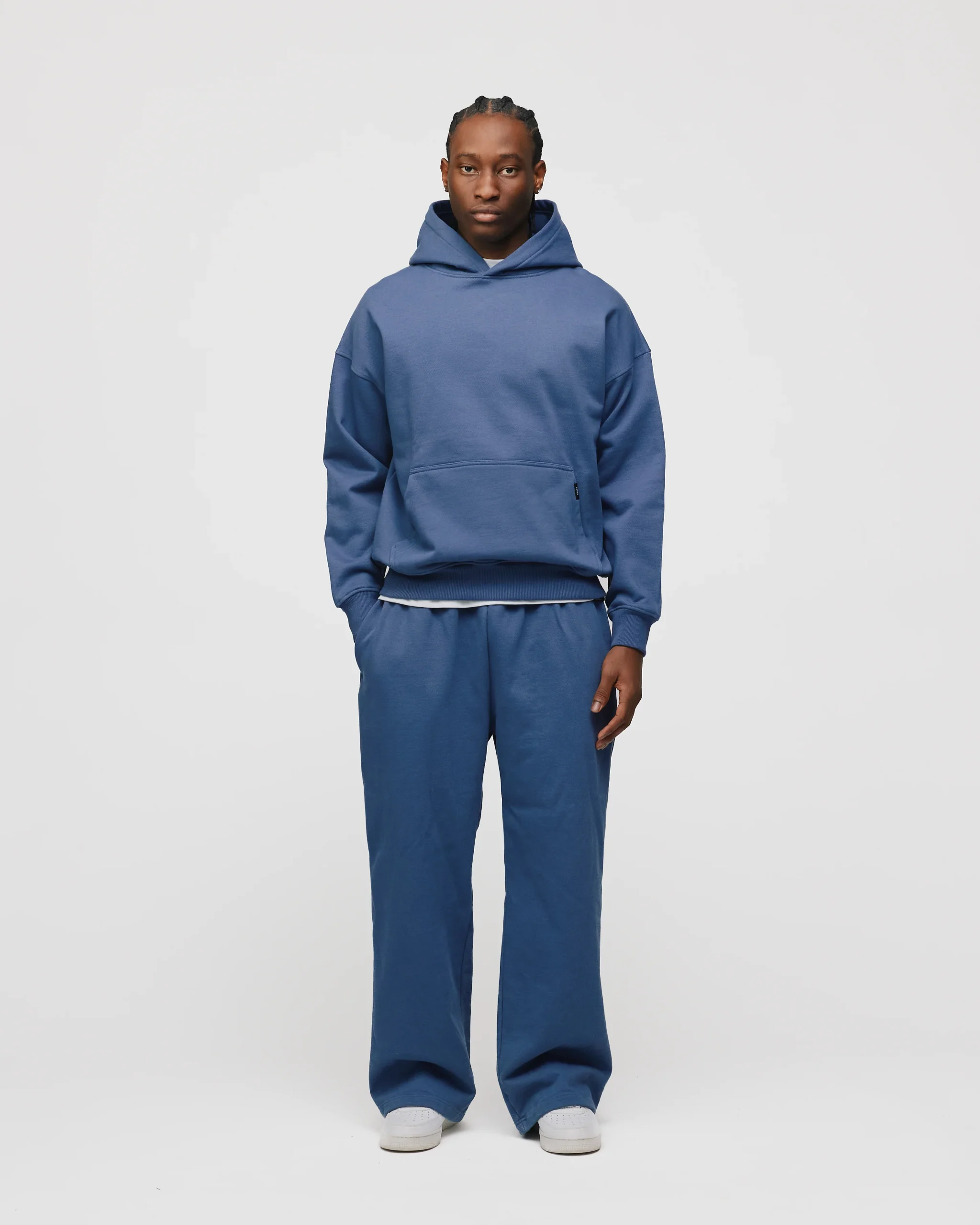 Drop Shoulder Hoodie - Dusk
