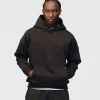 Drop Shoulder Hoodie - Espresso