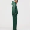 Drop Shoulder Hoodie - Forest Green