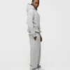 Drop Shoulder Hoodie - Grey
