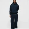 Drop Shoulder Hoodie - Navy