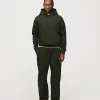 Drop Shoulder Hoodie - Olive