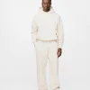 Baggy Sweatpants - Oyster
