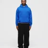 Drop Shoulder Hoodie - Royal Blue
