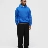 Drop Shoulder Hoodie - Royal Blue