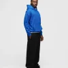 Drop Shoulder Hoodie - Royal Blue
