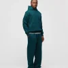 Drop Shoulder Hoodie - Teal