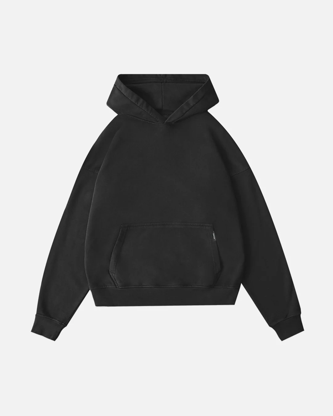 1338-drop-shoulder-hoodie-vintage-black-1.webp Drop Shoulder Hoodie - Vintage Black