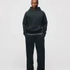 Drop Shoulder Hoodie - Vintage Black