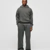 Drop Shoulder Hoodie - Vintage Grey