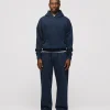 Drop Shoulder Hoodie - Vintage Navy