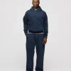 Drop Shoulder Hoodie - Vintage Navy