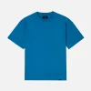 Drop Shoulder T-Shirt - Aqua