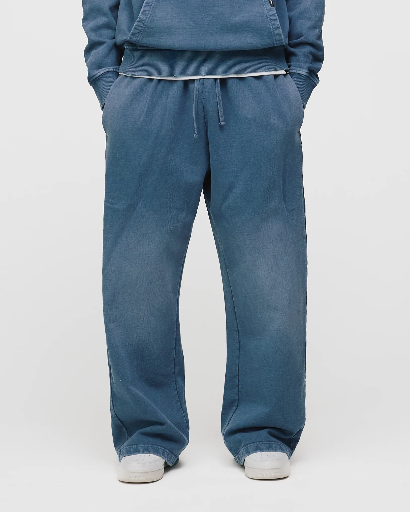 Baggy Sweatpants - Sunfaded Blue