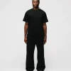 Drop Shoulder T-Shirt - Black