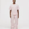 Drop Shoulder T-Shirt - Blush
