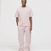 Drop Shoulder T-Shirt - Blush