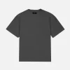 Drop Shoulder T-Shirt - Charcoal