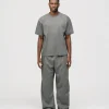 Drop Shoulder T-Shirt - Charcoal