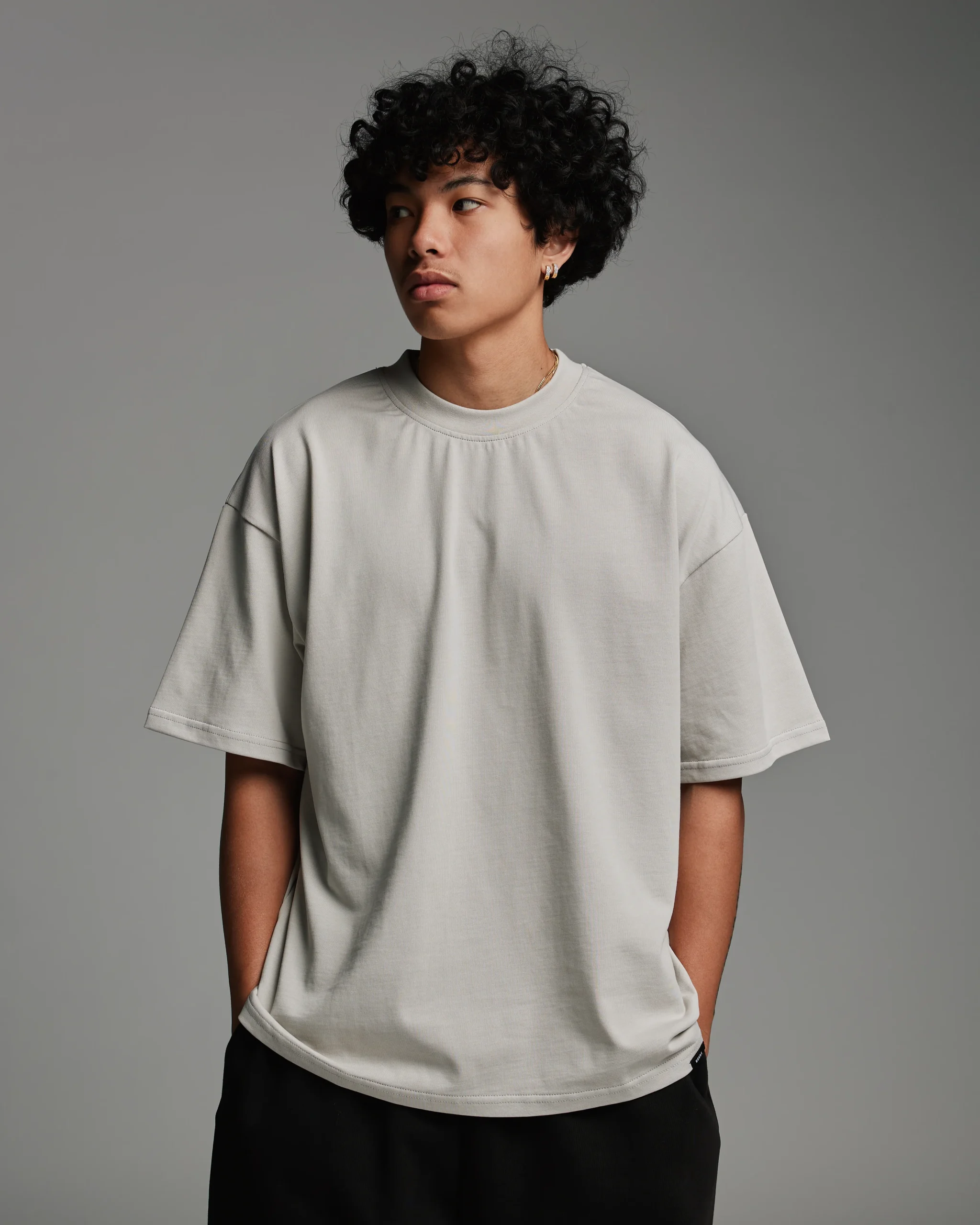 Drop Shoulder T-Shirt - Desert
