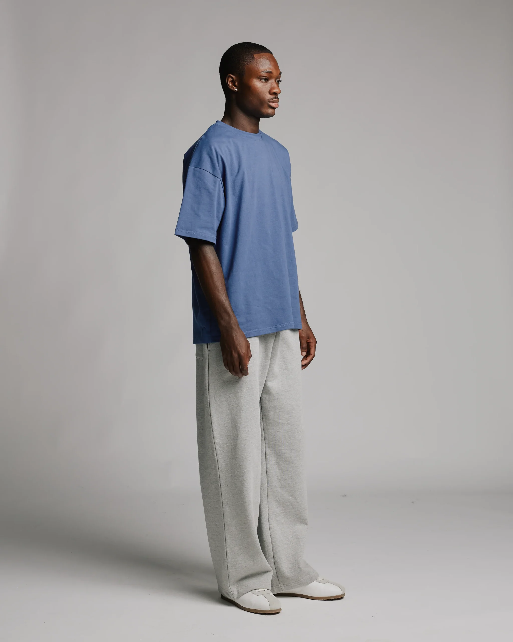 Drop Shoulder T-Shirt - Dusk