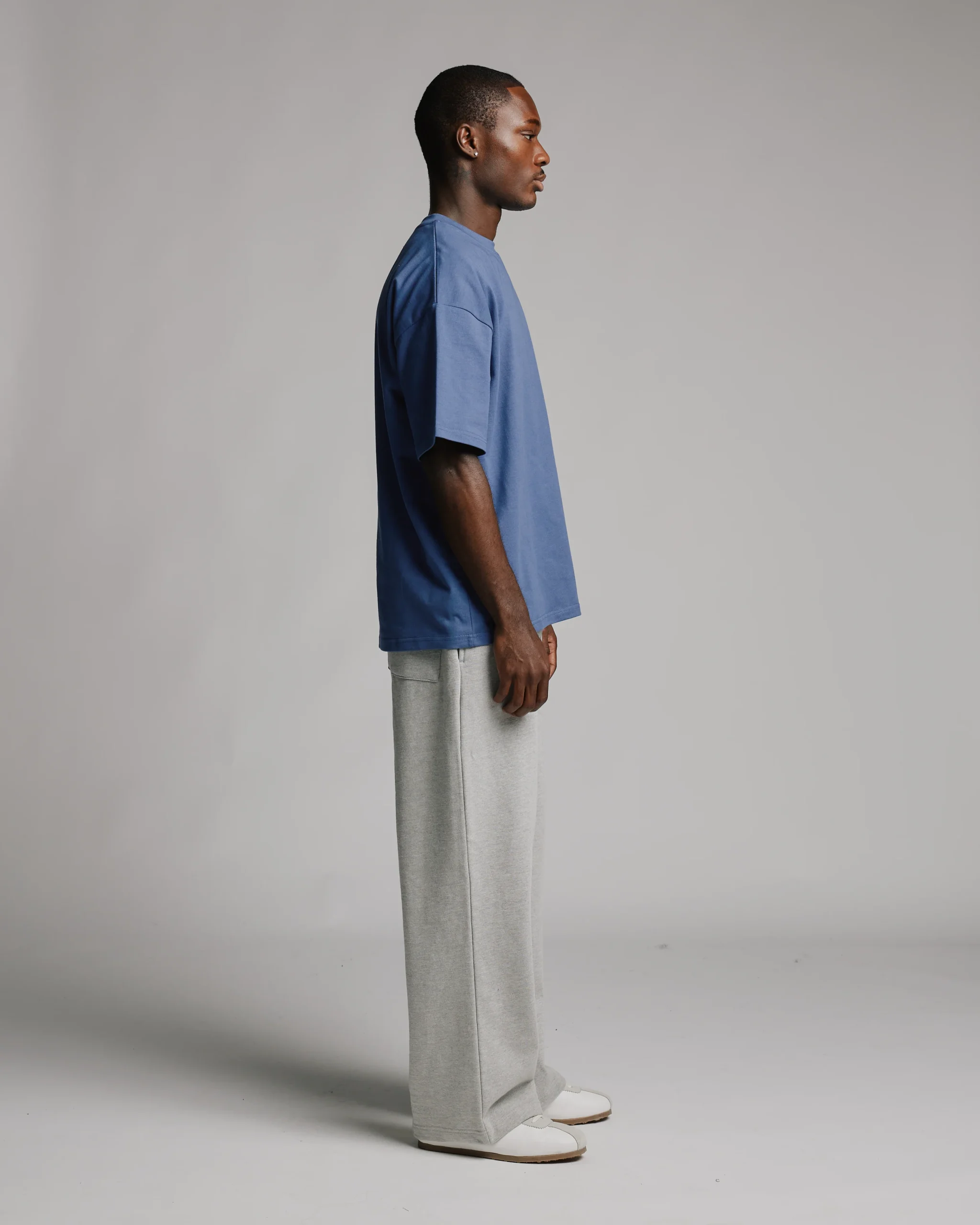 Drop Shoulder T-Shirt - Dusk