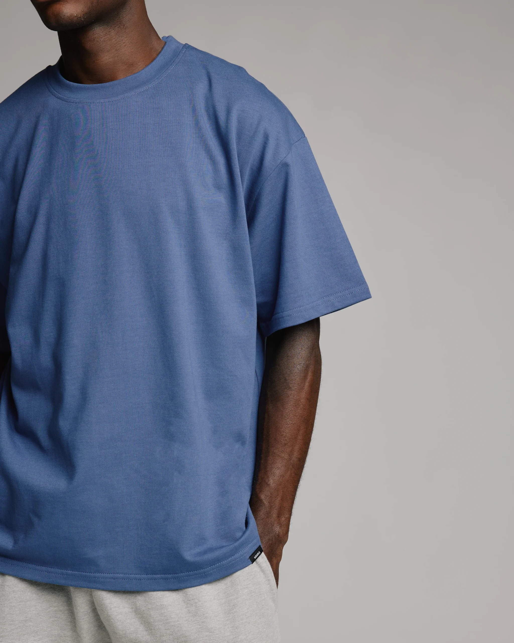 Drop Shoulder T-Shirt - Dusk