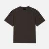 Drop Shoulder T-Shirt - Espresso
