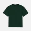 Drop Shoulder T-Shirt - Forest Green