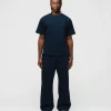 Drop Shoulder T-Shirt - Navy