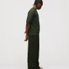 Drop Shoulder T-Shirt - Olive