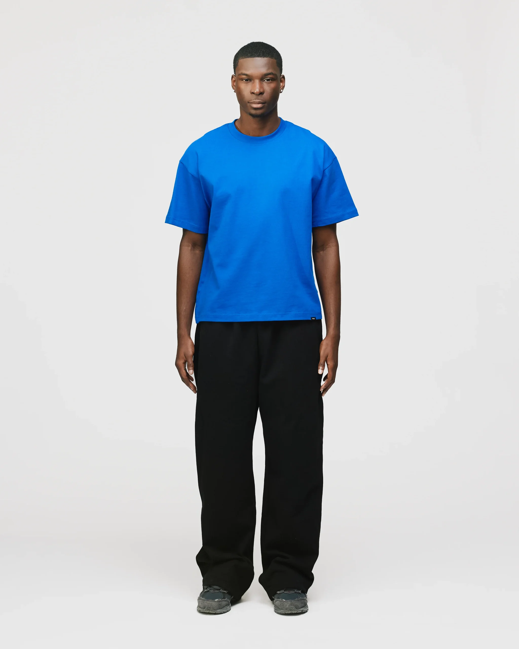 Drop Shoulder T-Shirt - Royal Blue