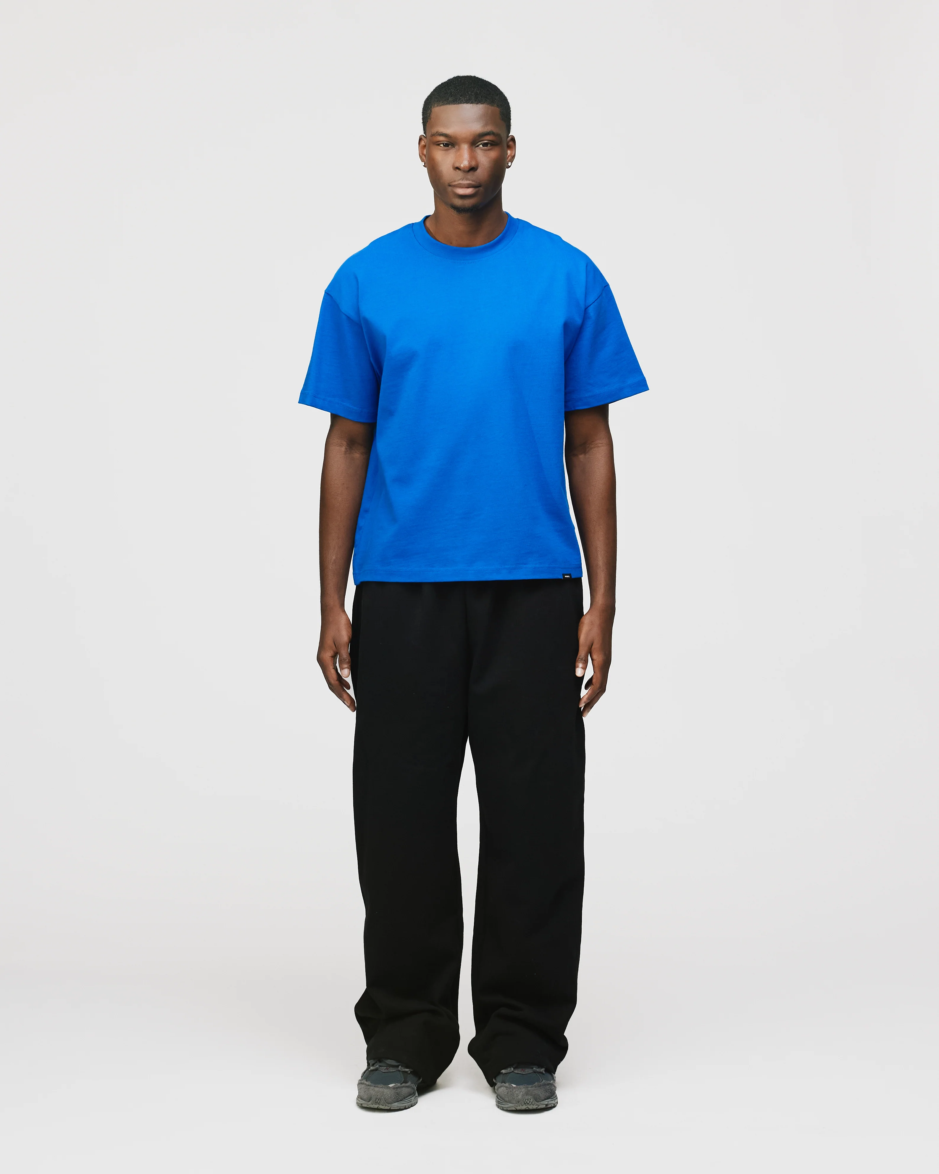 Drop Shoulder T-Shirt - Royal Blue