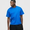 Drop Shoulder T-Shirt - Royal Blue