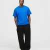 Drop Shoulder T-Shirt - Royal Blue