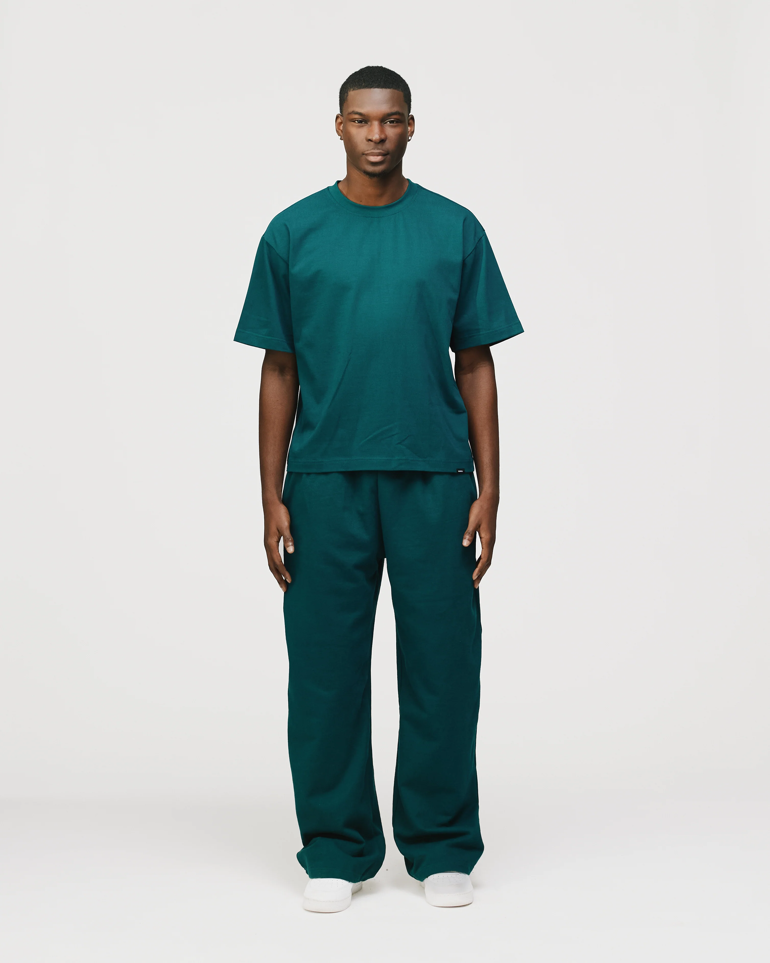 Drop Shoulder T-Shirt - Teal