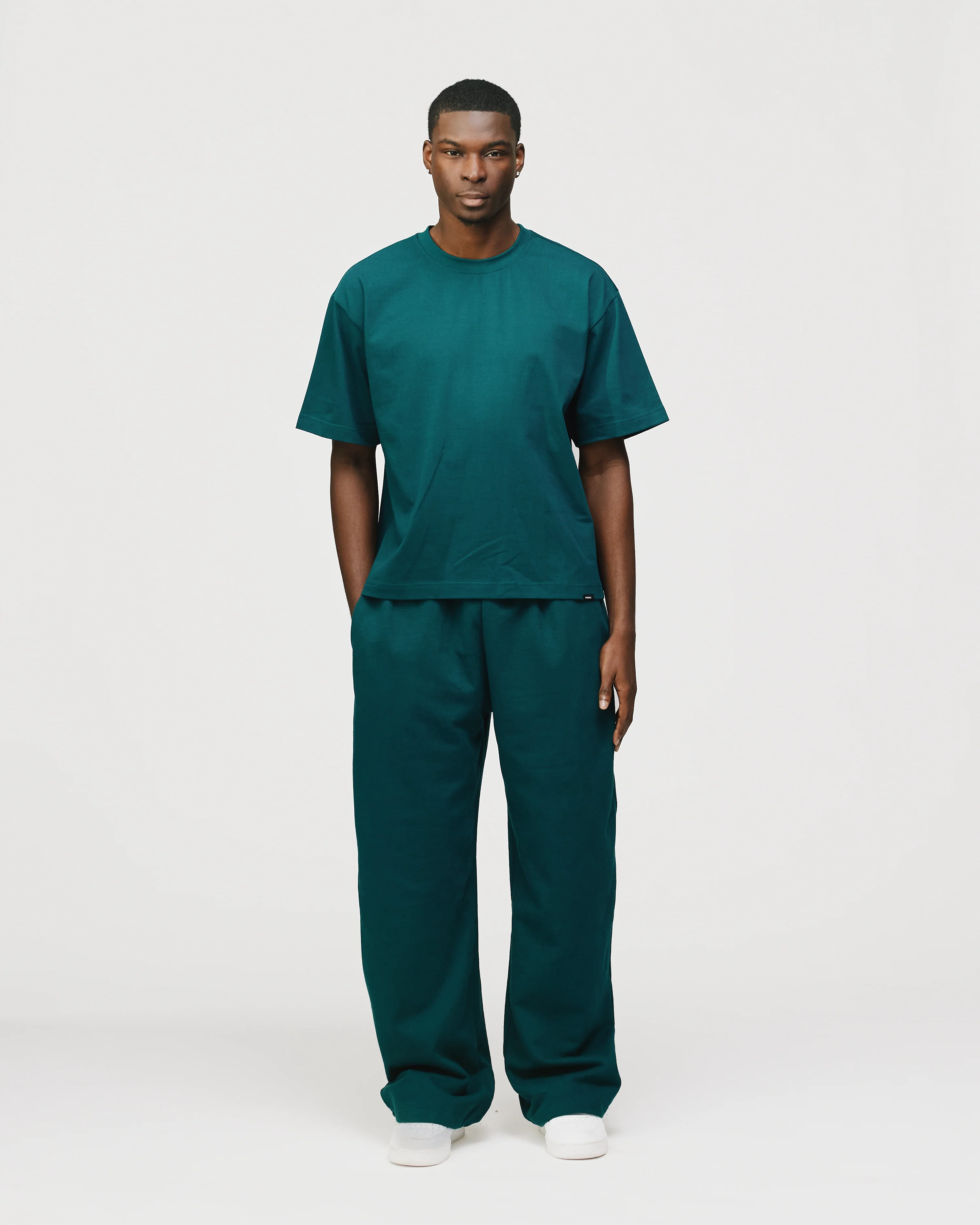 Drop Shoulder T-Shirt - Teal