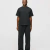 Drop Shoulder T-Shirt - Vintage Black