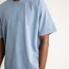 Drop Shoulder T-Shirt - Vintage Blue