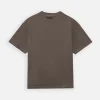 Drop Shoulder T-Shirt - Vintage Brown
