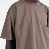 Drop Shoulder T-Shirt - Vintage Brown