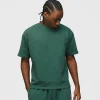 Drop Shoulder T-Shirt - Vintage Green
