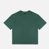 Drop Shoulder T-Shirt - Vintage Green
