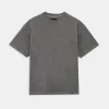 Drop Shoulder T-Shirt - Vintage Grey