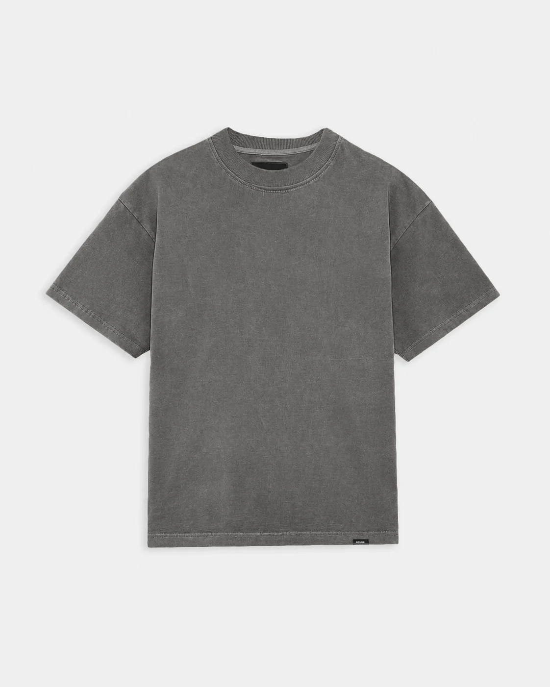 Drop Shoulder T-Shirt - Vintage Grey