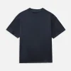 Drop Shoulder T-Shirt - Vintage Navy
