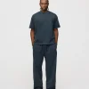 Drop Shoulder T-Shirt - Vintage Navy