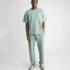 Drop Shoulder T-Shirt - Vintage Sage